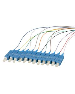 Pigtail SC UPC OS2 2m 12pcs, colors