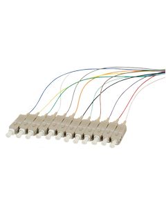 Pigtail SC OM3 2m 12pcs, colors