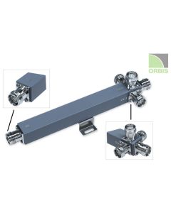 Power splitter 4-way 300W 698-2700 MHz  4.3-10F