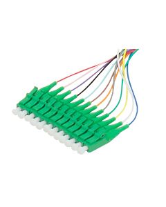 Pigtail LC APC 2m 12pcs, colors