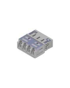 Adapter Sanwa LC OM1 QT Dust-prot. flangeless 25 pcs