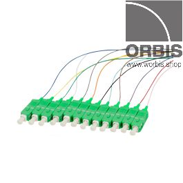 Pigtail SC APC 2m 12pcs, colors