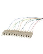 Pigtail SC OM3 2m 12pcs, colors