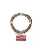 Pigtail LC OM4 1,5m 12pcs, colors