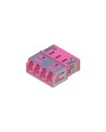 Adapter Sanwa LC OM4 QT Dust-prot. flangeless 25 pcs