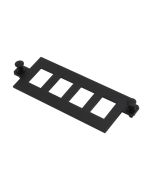 Connector plate 4x CAT6/CAT6A