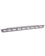1U 24xRJ45 STP panel unpainted 19"