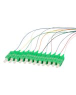 Pigtail SC APC 2m 12pcs, colors