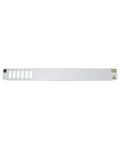 FO FRONT PLATE 1U, SC-6 DPX 12F