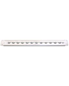 Grounding bar 1U 19"