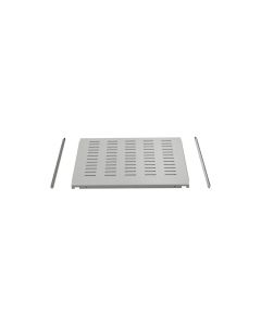 Rail mounted shelf for 600mm rack